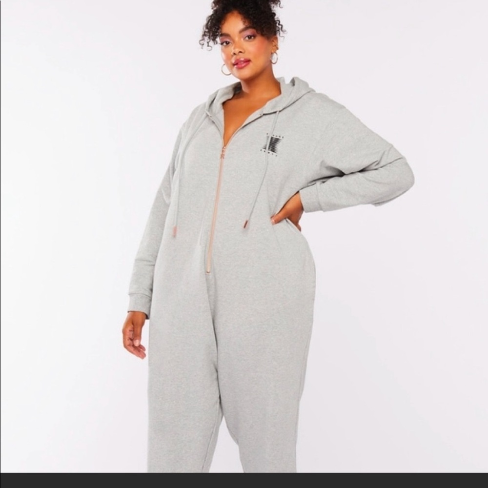 Savage X Fenty Sweatshirt Onsie light gray sz L